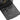 A Braun BC05B travel alarm clock in black showing world time zone map