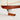 A photo of a wood grove pond free sailing model sailboat with keel detail