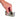 Hand holding a small metal tape dispenser with 'penco Leader' branding on a white background