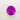 A one drop brand yoyo in anodized purple aluminum front view