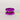 A one drop brand yoyo in anodized purple aluminum flat view