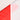 A photo detail of a peter powell kite red and white fabric