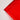 A photo of a corner detail of the corner of a peter power stunt kite in red