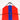 a photo close up of a Peter Powell kite top frame and fabric in blue, red and white
