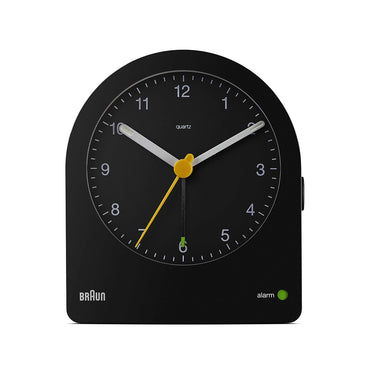 BC22B Braun - Alarm Clock in Black