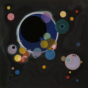Kandinsky Several Circles Wooden Puzzle