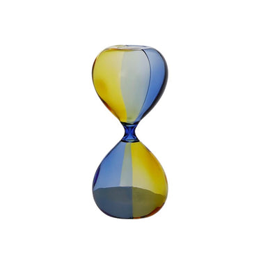 Bicolor Hourglass 10 Minutes in Yellow and Light Blue