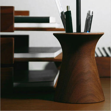 Japanese Walnut Pen Holder