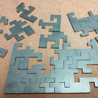 Steel Laser Cut Puzzle