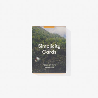 Simplicity Cards Minimalist Lifestyle Cards