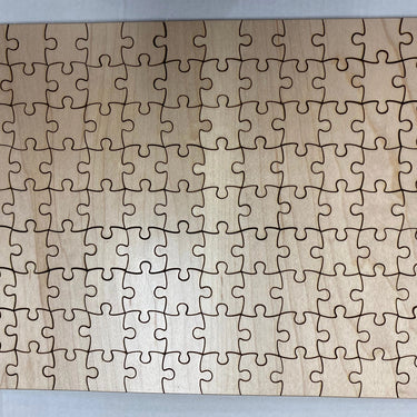 Mahogany Wood Grain Puzzle.