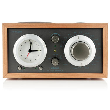 Tivoli Audio Model Three BT Alarm Clock and Radio Cherry / Metallic Taupe