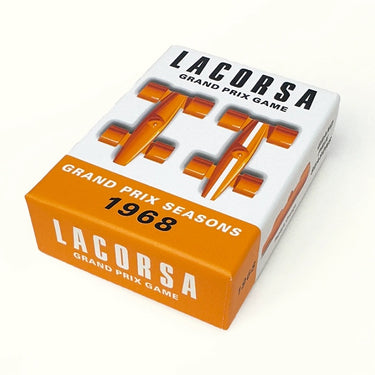 Lacorsa 1968 Racecar Set: Papaya Orange