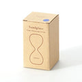 Sandglass packaging box on a white background