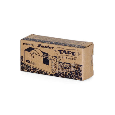 A photo of a penco tape dispenser box in a vintage style.