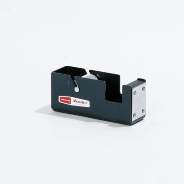 A photo of a navy blue penco tape dispenser with a hammertone finish.