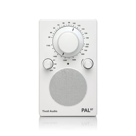 【新品未使用】Tivoli Audio PAL BT White×Black Tivoli Audio PAL® BT (Black/White) Portable AM/FM radio with